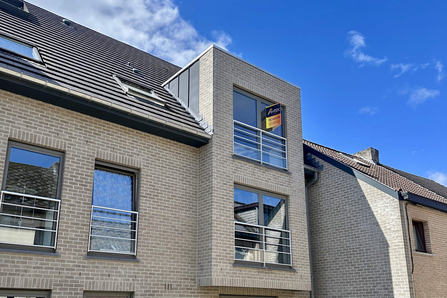 Appartementsgebouw Van de Vijverstraat 3 te Erembodegem, appartement op de tweede verdieping